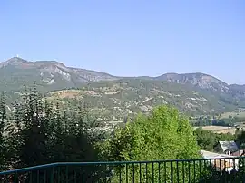 A view from the church of Saint-Étienne-le-Laus