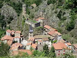 Saint-Floret, one of the most beautiful villages of France