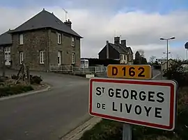 Commune entrance and town hall