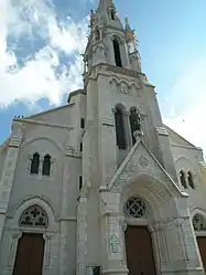 The church in Saint-Gervais