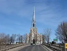 Bridge over Etchemin River in Saint-Henri.