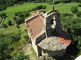 The church in Saint-Julien-de-Coppel