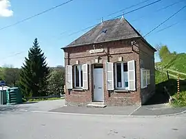 The town hall in Saint-Léger-sur-Bresle