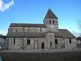 The church in Saint-Loup-Géanges