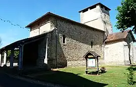 The church in Saint-Martin-de-Fressengeas