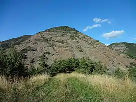 Le Vendréou at 1,328 m (4,357 ft), in the commune of Saint-Martin-lès-Seyne