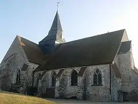 The church in Saint-Martin-de-Bossenay