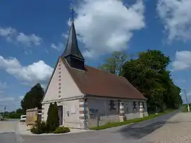 The church in Saint-Meslin-du-Bosc