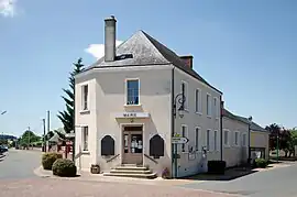 The town hall of Saint-Michel-de-Chavaignes