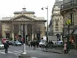 Street-level entrance at Saint-Philippe du Roule