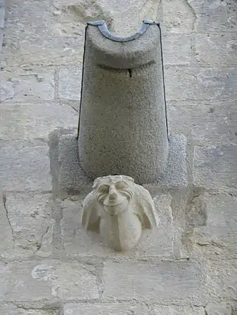 Another gargoyle on the northern façade of Saint-Pol-de-Léon Cathedral