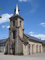 The church in Saint-Prix