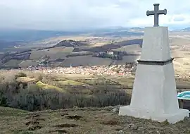 A general view of Saint-Sandoux