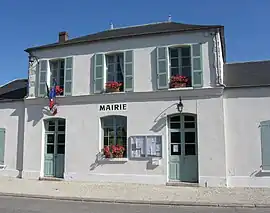 The town hall in Saint-Sauveur-lès-Bray