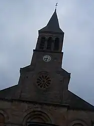 The church in Saint-Bonnet-de-Joux