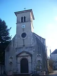 The church in Saint-Rémy