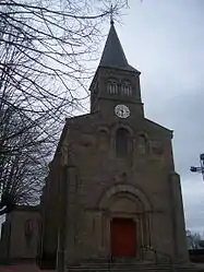 The church in Saint-Symphorien-des-Bois