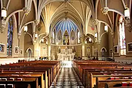 View up the nave toward the chancel