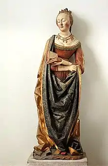 Saint Barbara, German (?), 1490