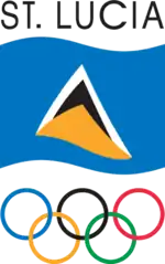 Saint Lucia Olympic Committee logo