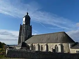 The church in Saint-Hilaire-le-Châtel