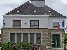 The town hall in Sainte-Hélène