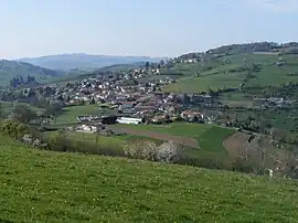 A general view from the summit of Châtelard