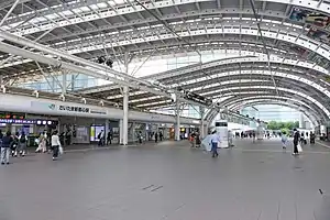 Saitama-Shintoshin Sta.-concourse