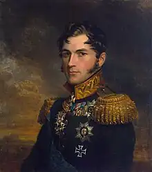 man in 19th-century European military uniform