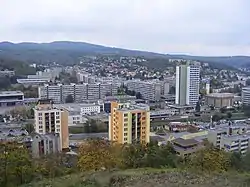 Skyline of Salgótarján