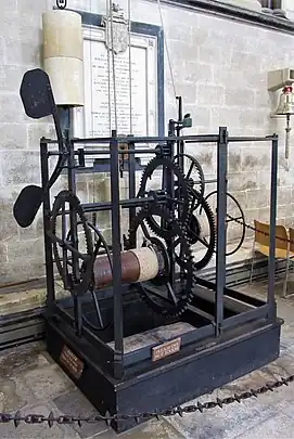 Image 6Clock from Salisbury Cathedral, ca. 1386 (from History of technology)