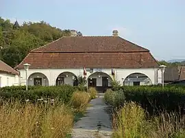 Săliștea town hall, built in the 18th century as the mansion of the Barcsay family