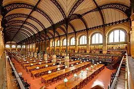 Image 80Bibliothèque Sainte-Geneviève, Paris (from Portal:Architecture/Academia images)