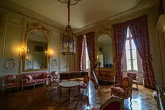 Interior of the Petit Trianon, by Ange-Jacques Gabriel, 1764