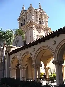 Casa de Balboa and the El Prado Arcade