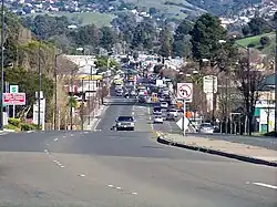 San Pablo Dam Road, looking eastward through El Sobrante