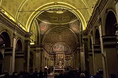 Interior of Santa Maria presso San Satiro