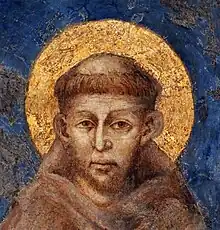 Image 2A portrait depicting Saint Francis of Assisi by the Italian artist Cimabue (1240–1302) (from Saint)