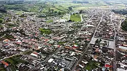 Arial view of San Gabriel