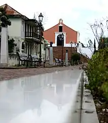 Convento de Porta Coeli (c.1606) overlooks Plaza Francisco Servera Silva