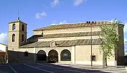 San Julián church building and square