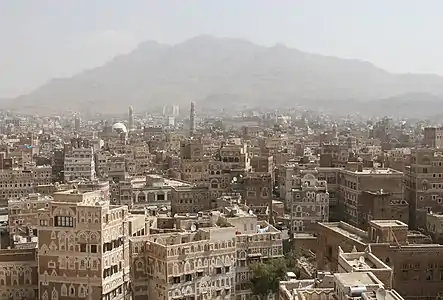 Image 40Old City of Sana'a, UNESCO World Heritage Site (from Tourism in Yemen)