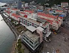 Sandakan city centre.