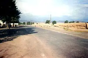 Ruins of a fortress in Khovd Province