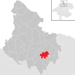 Location in the district