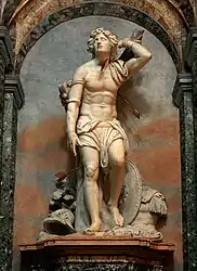 St. Sebastian, c. 1703, Sant'Agnese in Piazza Navona, Rome.