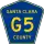 County Road G5 marker