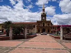 Central square of Santa Sofía