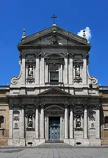 Façade of Santa Susanna, Rome by Carlo Maderno (1603)