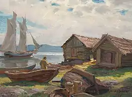 Fishing Huts, 1937